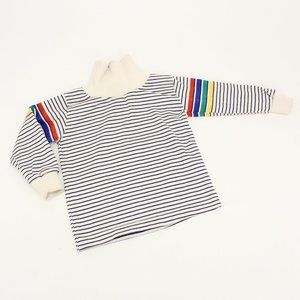 Vintage Health-Tex Striped Turtle Neck Shirt